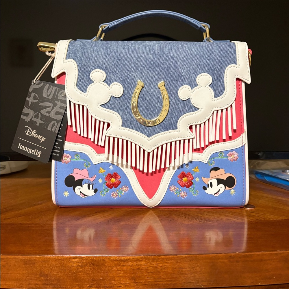 Loungefly Disney Cowboy Mickey and Minnie